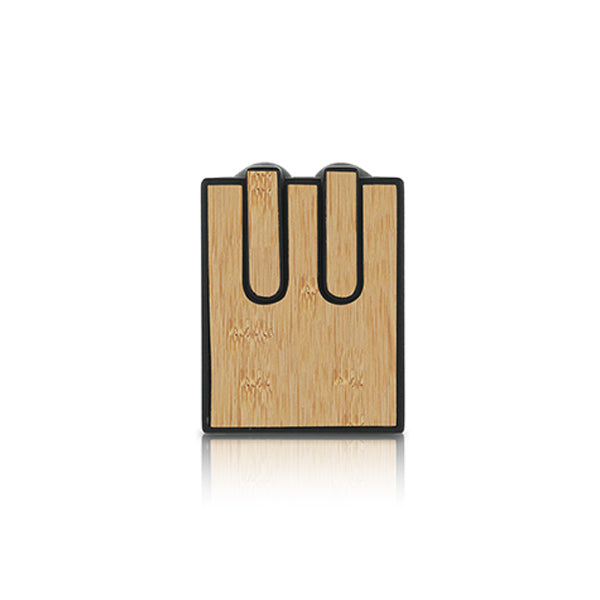 אוזניות בעיצוב במבוק שחור