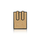 אוזניות בעיצוב במבוק שחור