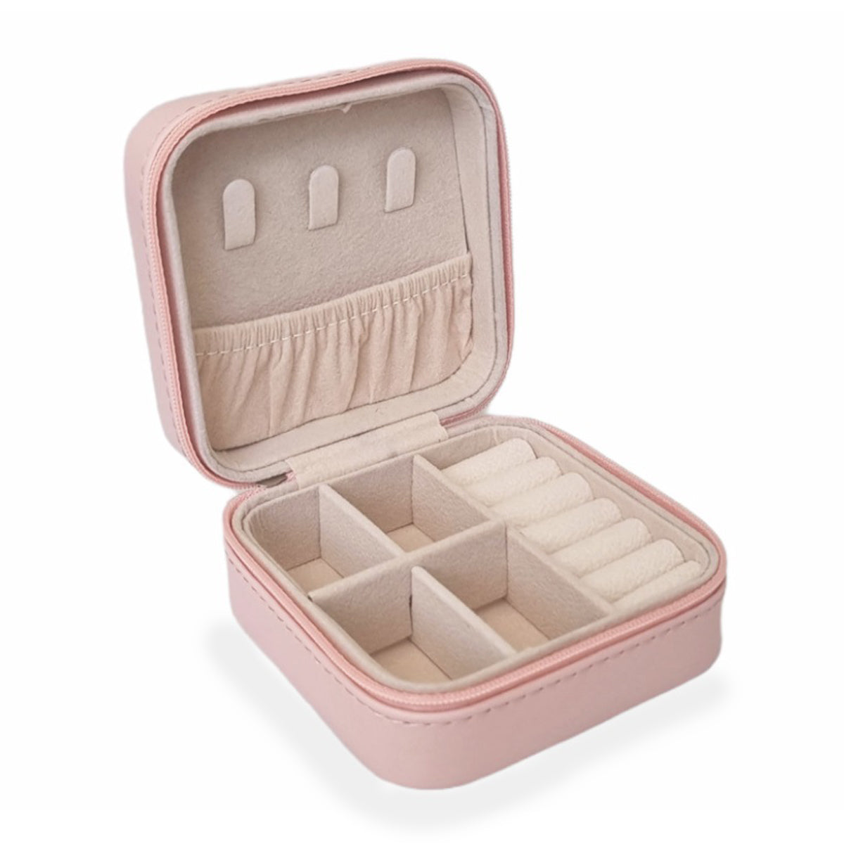 קופסת תכשיטים ורודה