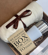 מארז לחורף מפנק עם כירבולית וכוס תרמית