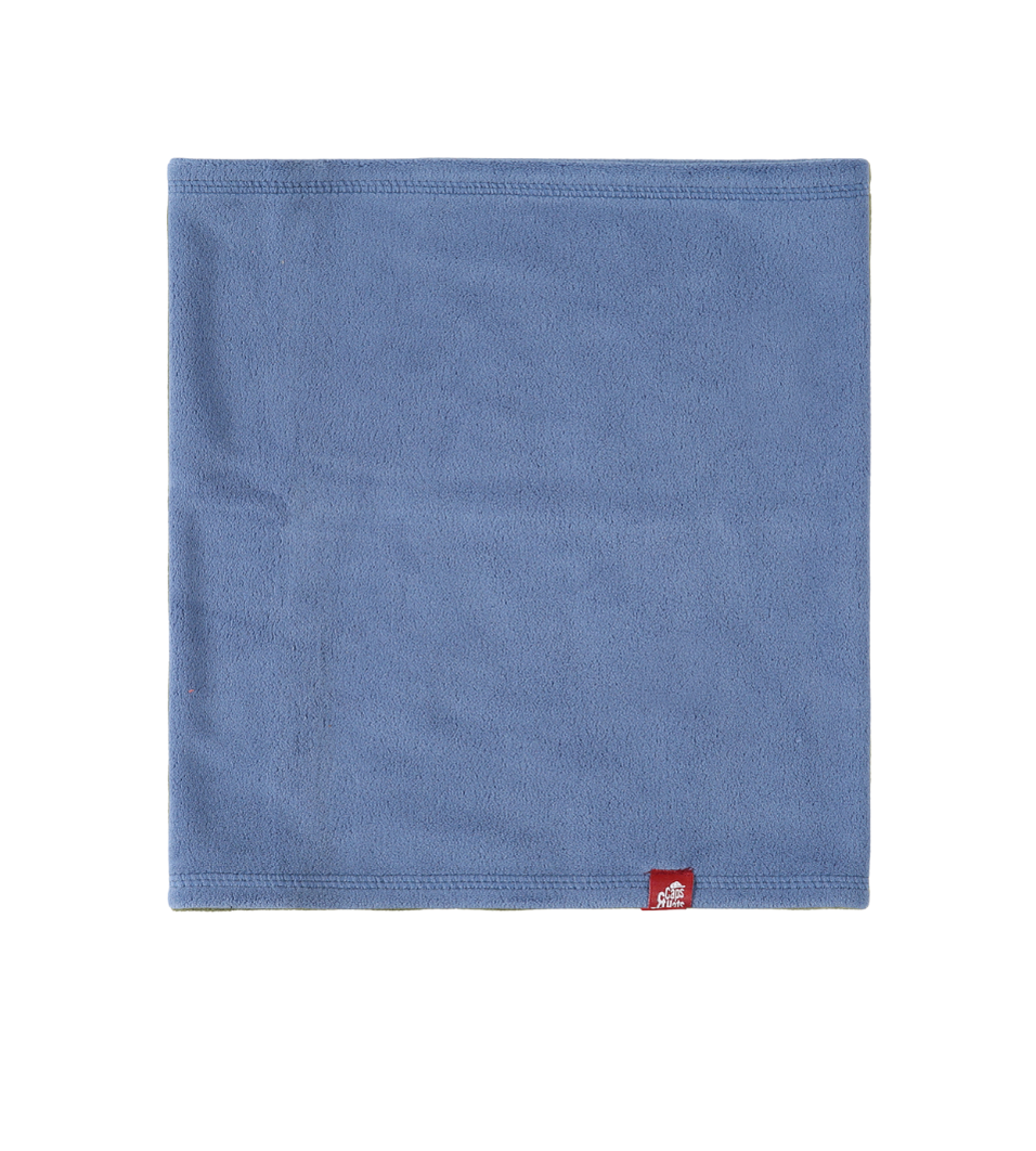 חם צוואר פליז נעים למגע - תכלת