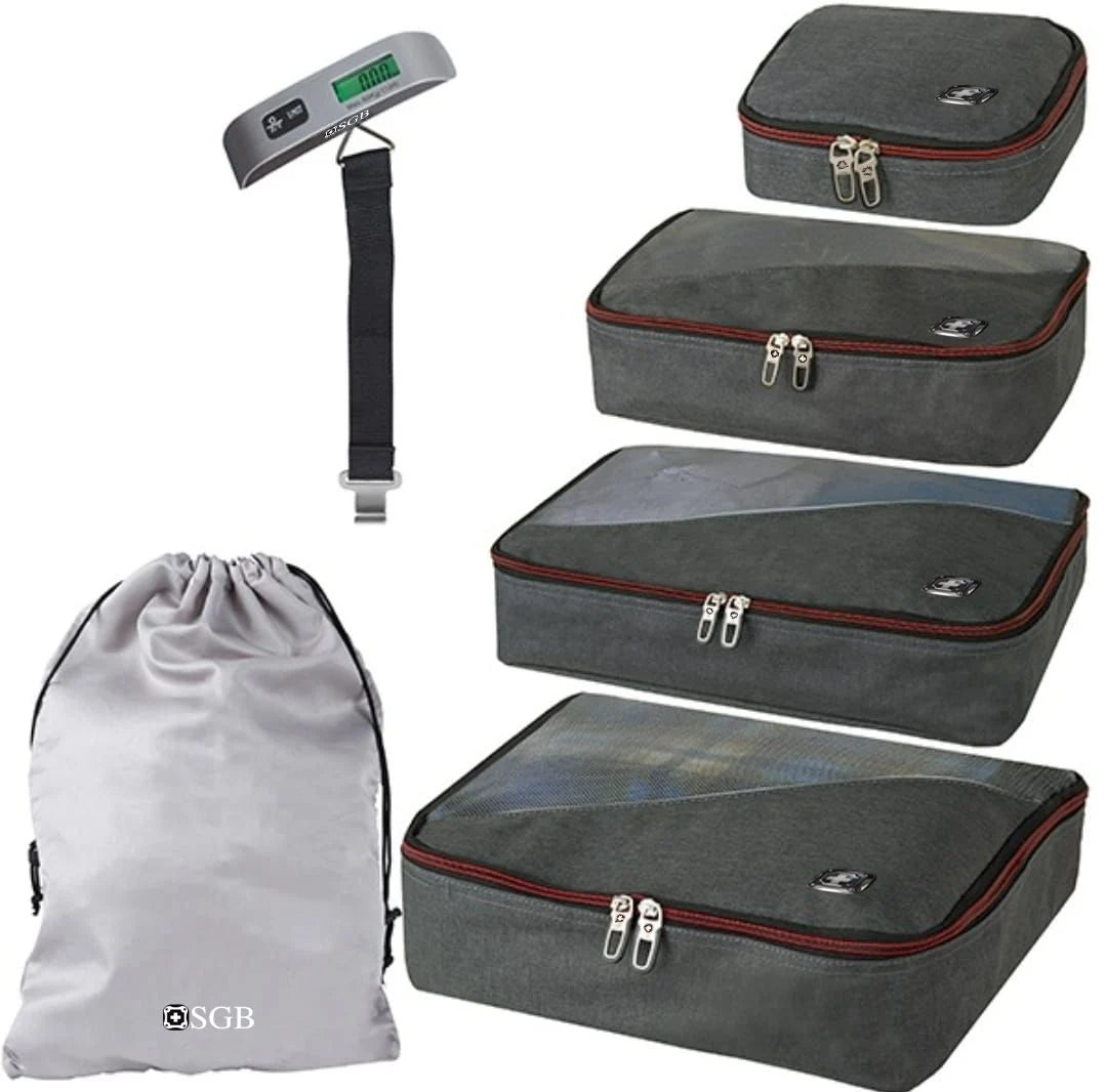 סט ארגונית למזוודה 6 חלקים