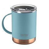 ספל תרמי 360 מ"ל ציפוי קרמי מבית ASOBU תכלת