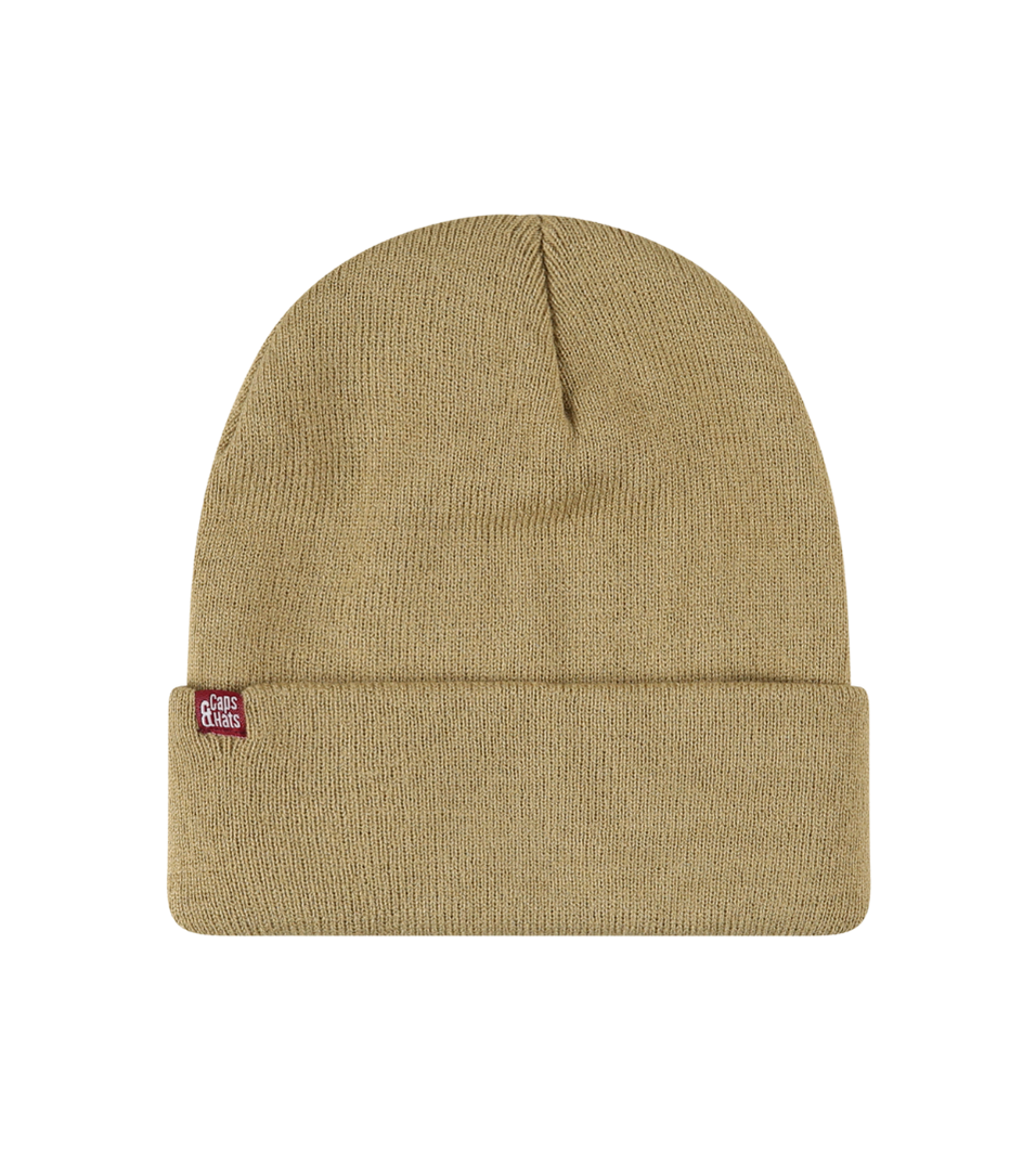 כובע גרב אופנתי - קאמל