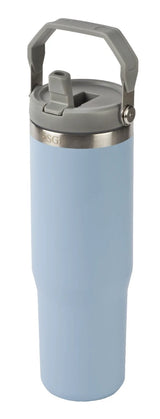 כוס תרמית 1 ליטר עם פיה נשלפת תכלת