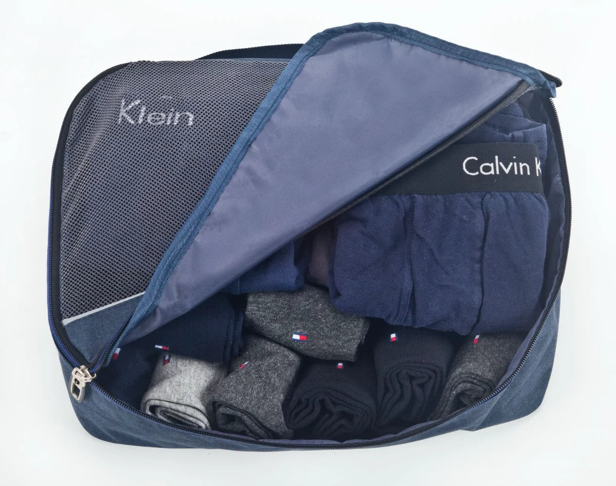 סט ארגונית למזוודה 6 חלקים תחתונים וגרביים