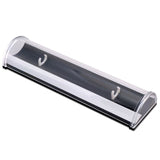 קופסת אחסון גליל חצי שקופה