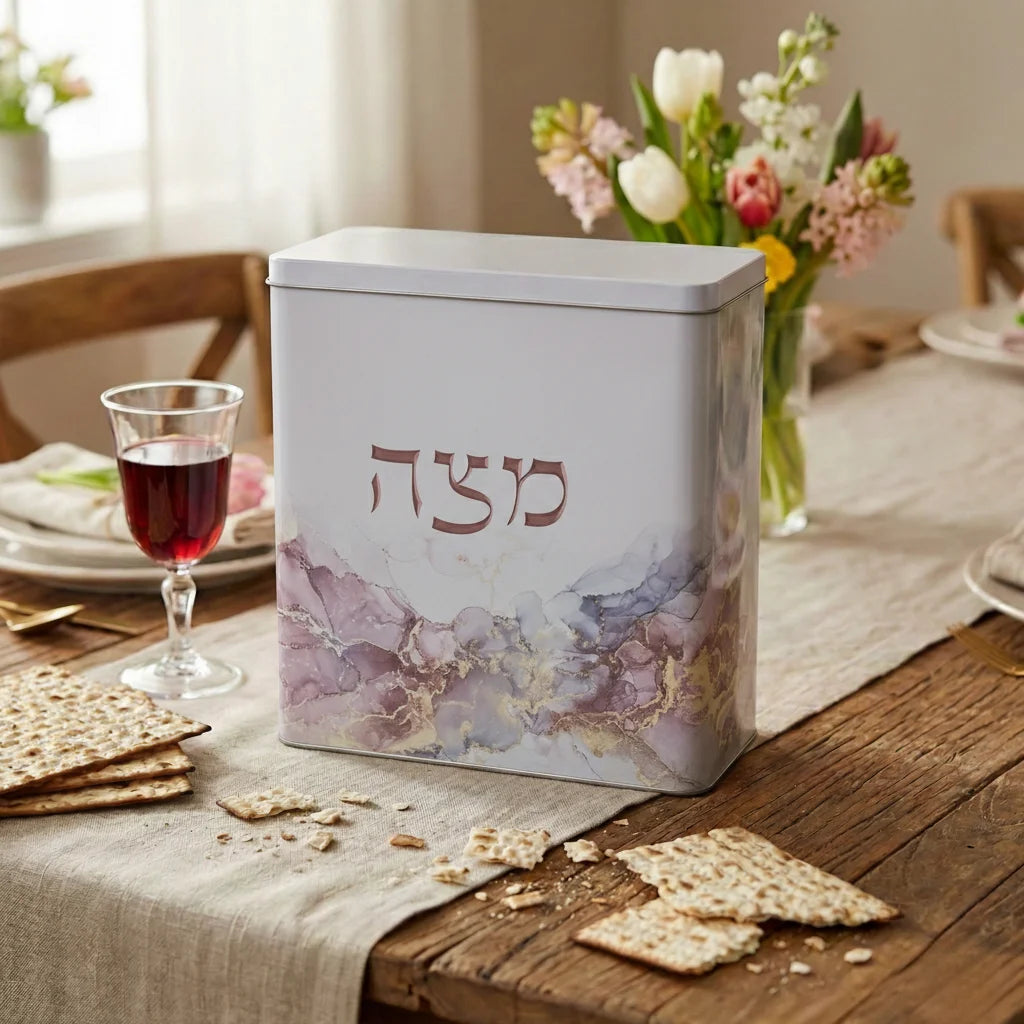 קופסת מצות מפח הדמייה