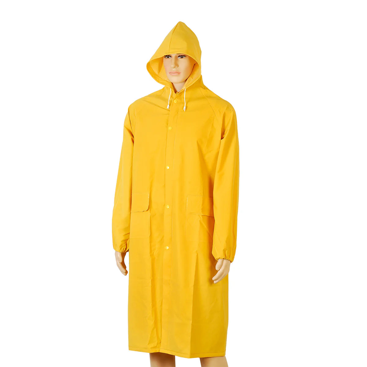 מעיל גשם ארוך עם כובע - ג'ונסון