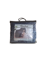 שמיכת ז׳קארד קוביות יוקרתית