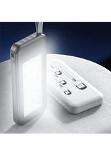 מטען נייד עם תאורת חירום LED 12000 mAh