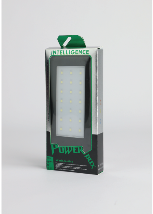 מטען נייד עם תאורת חירום LED 12000 mAh