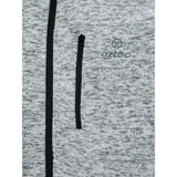 מעיל פליז מלאנז נוח ואיכותי רוכסן מלא Aztec