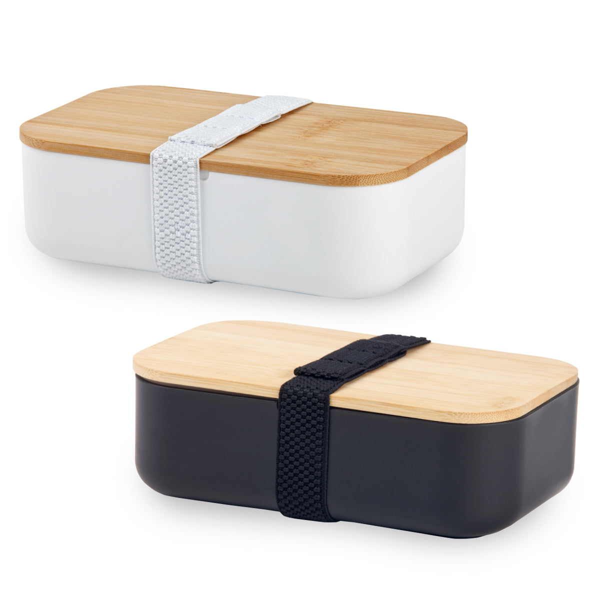 קופסת אוכל מהודרת עם מכסה במבוק – Chochio