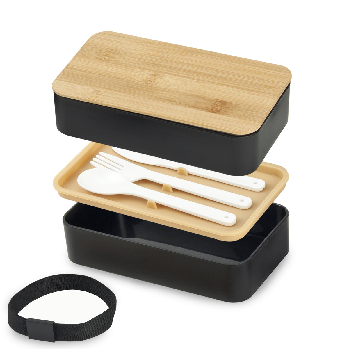 קופסת אוכל מהודרת 2 קומות וסכום