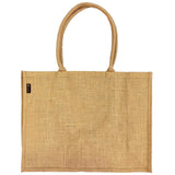 תיק מעוצב מבד יוטה - שופינג