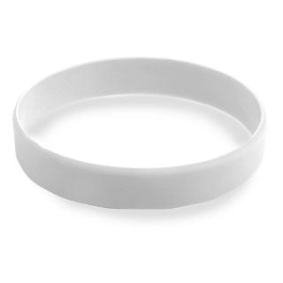 צמיד סיליקון לבן