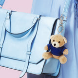 מחזיק מפתחות דובון עם חולצה למיתוג הדמייה 