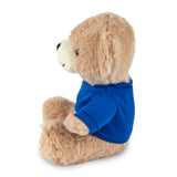 מחזיק מפתחות דובון עם חולצה למיתוג - מבט מהצד