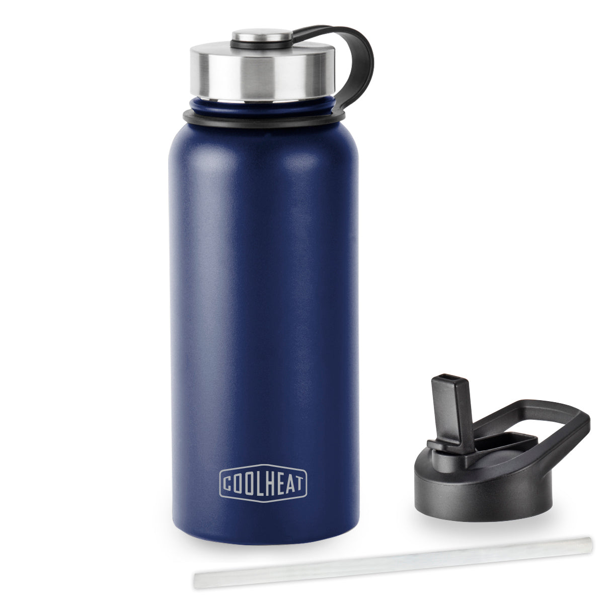 בקבוק תרמי מנירוסטה  מ"ל שתי פיות - Cool Heat