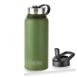 בקבוק תרמי מנירוסטה  מ"ל שתי פיות - Cool Heat