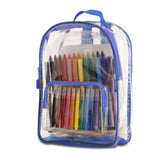 תיק גב שקוף לילדים כחול