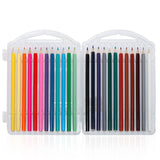 מזוודת עפרונות צבועניים קשיחה עם ידית נשיאה פתוח