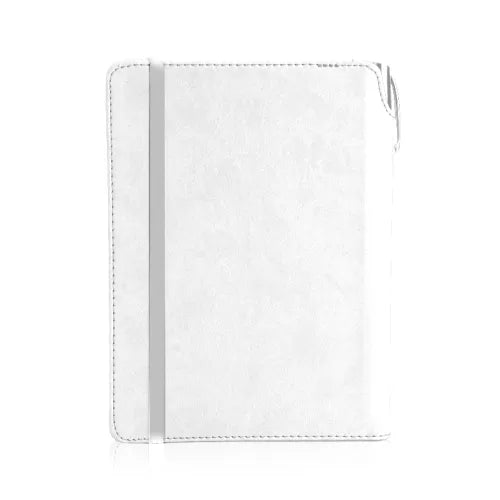 מחברת דמוי עור עם מקום נסתר לעט לבן