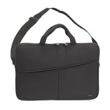 תיק למחשב נייד בד ניאופרינט עם ידית נשיאה שחור