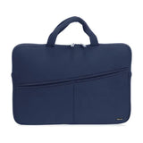 תיק למחשב נייד בד ניאופרינט עם ידית נשיאה כחול