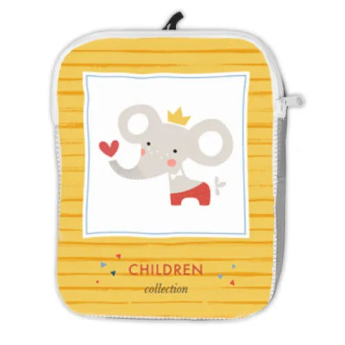 קופסת אוכל עם תיק מעוצב תואם לשמירת הטמפרטורה הדמייה