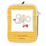 קופסת אוכל עם תיק מעוצב תואם לשמירת הטמפרטורה הדמייה