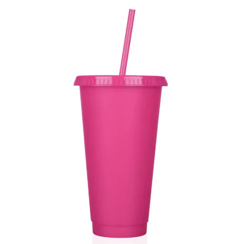 כוס לשתייה קרה 700 מ"ל פוליפרופילן ורוד
