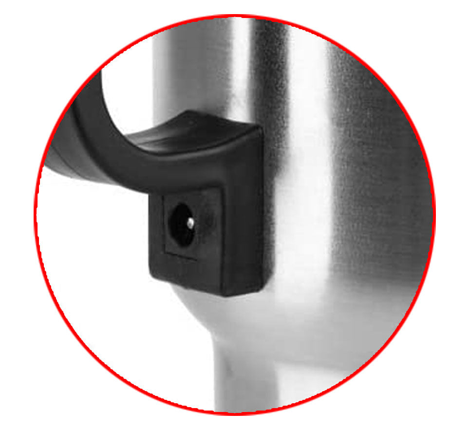 כוס תרמית 450 מ"ל עם חיבור למצת הרכב חיבור