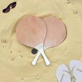 זוג מטקות מעץ איכותי הדמייה