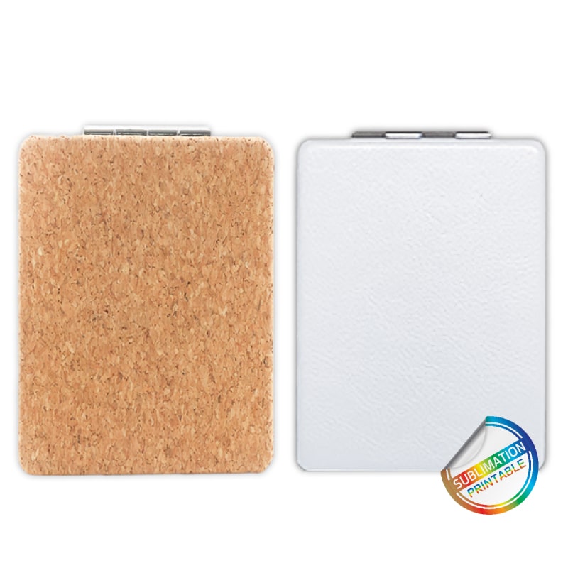 מראת כיס מלבנית 6*8.5 ס"מ מתאים להדפסת סובלימציה