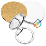 מראת כיס עגולה 6 ס"מ קוטר