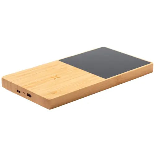 משטח טעינה עץ במבו משולב פלטת חימום