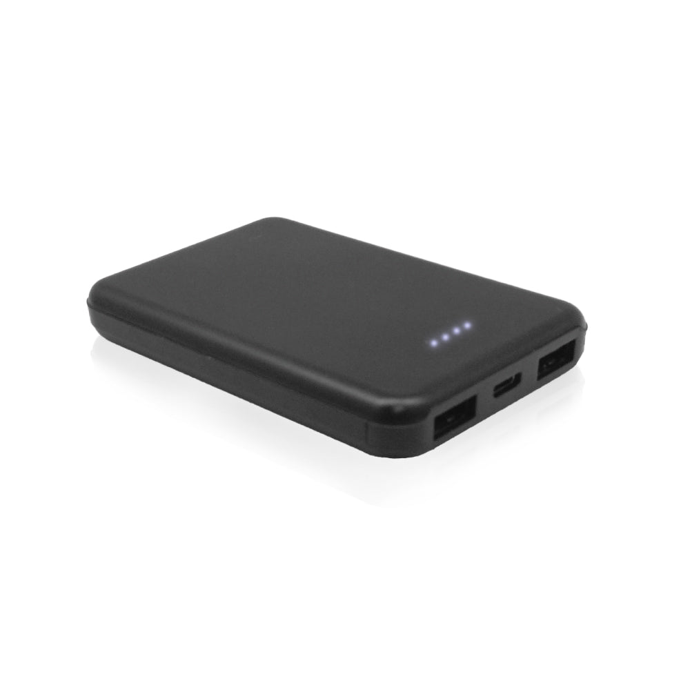 סוללת גיבוי עם 2 יציאות USB שחור