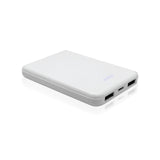 סוללת גיבוי עם 2 יציאות USB לבן