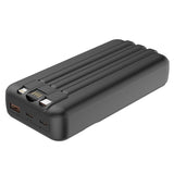 מטען נייד טעינה מהירה במיוחד 20,000 mAh - שחור