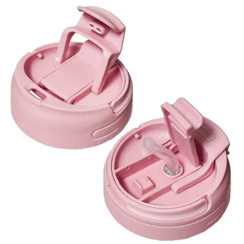 כוס זכוכית 500 מ"ל עם חבק ומכסה סיליקון