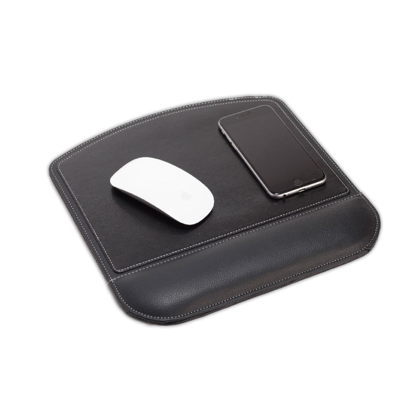 פד לעכבר משולב משטח טעינה אלחוטי לטלפון דוגמא