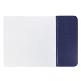 פד לעכבר משולב משטח טעינה אלחוטי - כחול לבן