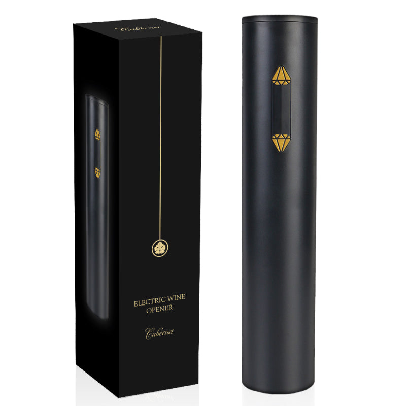 פותחן יין חשמלי באריזת מתנה