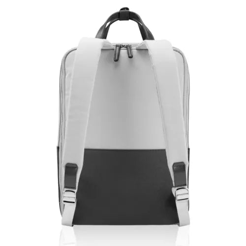 תיק גב יוקרתי למחשב נייד עם ידיות נשיאה מעור אחורי