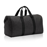 תיק נסיעות איכותי מלאנז' עם תא לנעליים שחור