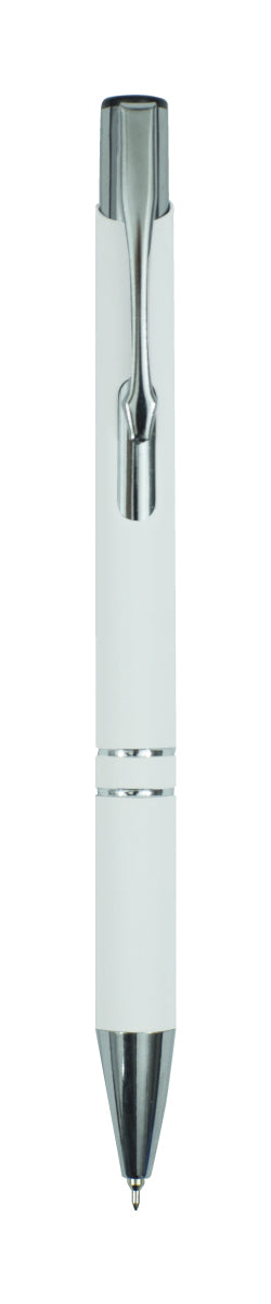 עט ג'ל 0.7 מ"מ ממתכת 2 פסים - סוזן