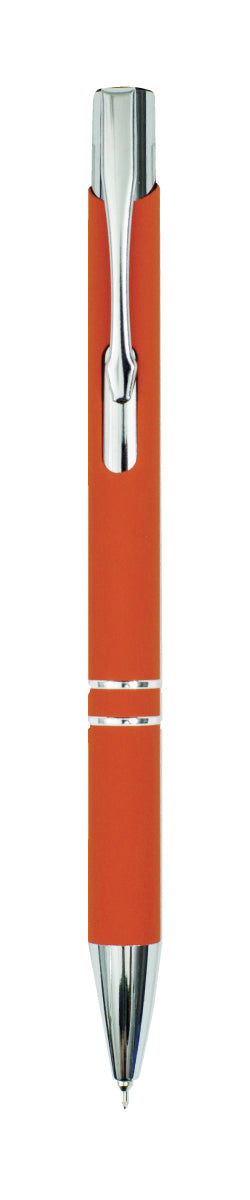 עט ג'ל 0.7 מ"מ ממתכת 2 פסים - סוזן