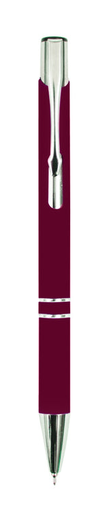 עט ג'ל 0.7 מ"מ ממתכת 2 פסים - סוזן